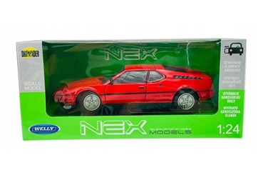 WELLY 1:34 BMW M1, czerwony