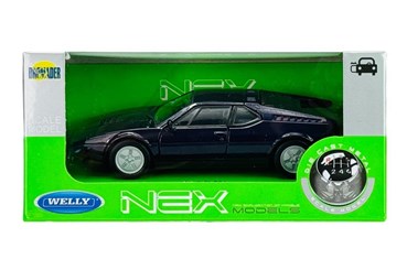 WELLY 1:34 BMW M1 granatowy