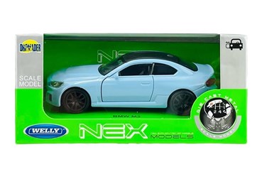WELLY 1:34 BMW M2 niebieskie