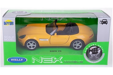 WELLY 1:34 BMW Z8 pomarańcz.
