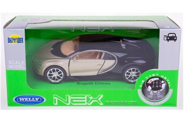 WELLY 1:34 Bugatti Chiron złoty