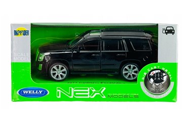 WELLY 1:34 Cadillac Escalade 2017 czarny