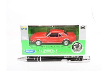 WELLY 1:34 Chevrolet Camaro Z28 1968 czerwony