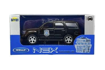 WELLY 1:34 Chevrolet Tahoe 2008 czarny