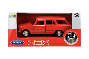 WELLY 1:34 Fiat 125P Kombi czerwony