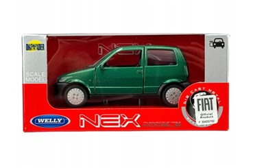 WELLY 1:34 Fiat Cinquecento zielony