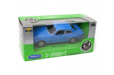 WELLY 1:34 Ford Capri 1969 niebieski