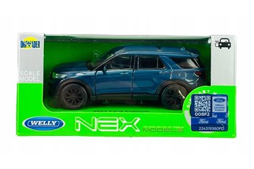 WELLY 1:34 Ford Explorer 2023 niebieski