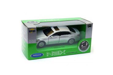 WELLY 1:34 Genesis G90 srebrny