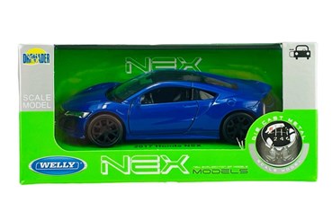WELLY 1:34 Honda NSX 2017 niebieska