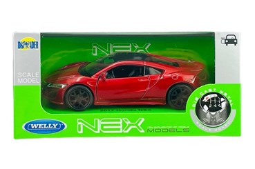 WELLY 1:34 Honda NSX 2017 czerwona