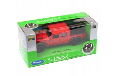 WELLY 1:34 Jeep Gladiator 2020 czerwony