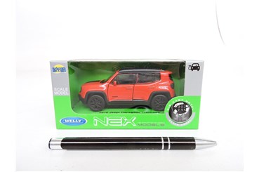 WELLY 1:34 Jeep Renegade Trailhawk 2016 czerwony