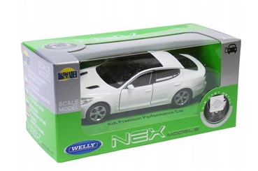 WELLY 1:34 Kia Premium Performance Car biała