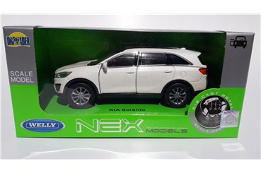 WELLY 1:34 Kia Sorento biała