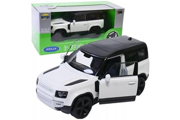 WELLY 1:34 Land Rover Defender 2020 biały