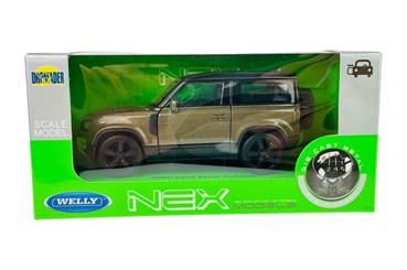 WELLY 1:34 Land Rover Defender 2020 złoty