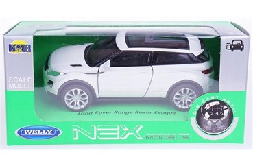 WELLY 1:34 Land Rover Range Evoque biały