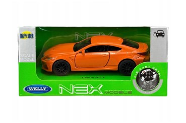 WELLY 1:34 Lexus RC F pomarańczowy