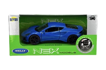 WELLY 1:34 Lotus Emira niebieski