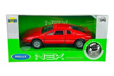 WELLY 1:34 Lotus Esprit Type 79 czerwony
