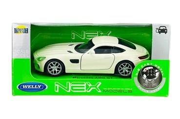 WELLY 1:34 Mercedes-AMG GT biały