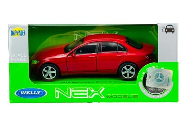 WELLY 1:34 Mercedes-Benz E-Class 2016 czerwony