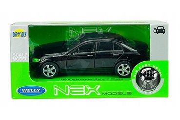 WELLY 1:34 Mercedes-Benz E-Class 2016 czarny