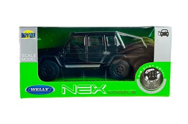WELLY 1:34 Mercedes-Benz G 63 AMG 6x6 czarny