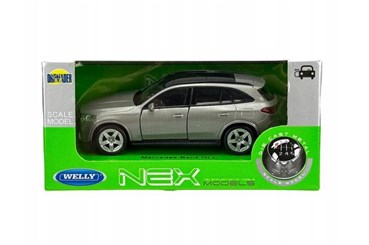 WELLY 1:34 Mercedes-Benz  GLC srebrny