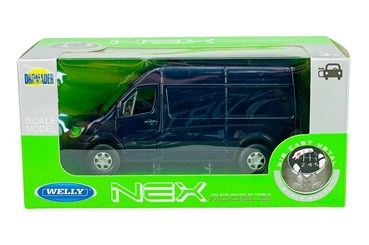 WELLY 1:34 Mercedes-Benz Sprinter Panel Van granat