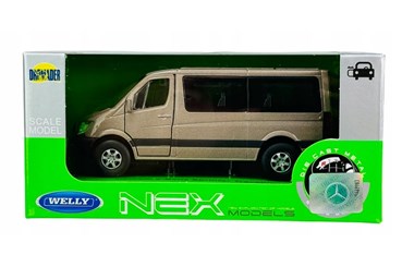 WELLY 1:34 Mercedes-Benz Sprinter Traveliner złoty