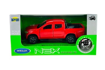 WELLY 1:34 Mercedes-Benz X-Class czerwony