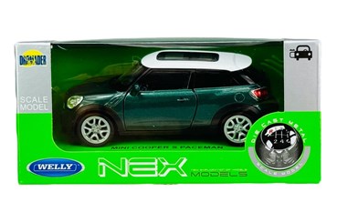 WELLY 1:34 Mini Cooper S Paceman zielony