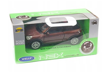WELLY 1:34 Mini Cooper S Paceman brązowy