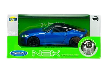 WELLY 1:34 Nissan Z 2023 niebieski
