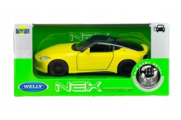 WELLY 1:34 Nissan Z 2023 żółty