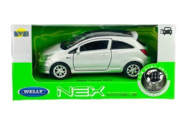 WELLY 1:34 Opel Corsa OPC srebrna