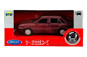 WELLY 1:34 Polonez FSO ATU Plus bordowy