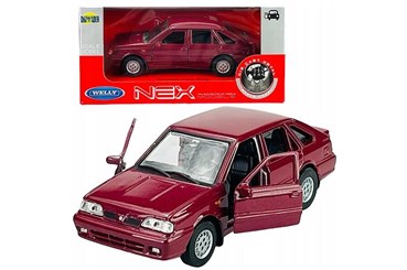 WELLY 1:34 Polonez Caro Plus bordowy