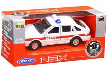 WELLY 1:34 Polonez Caro Plus straż biała
