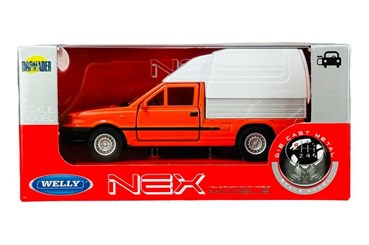 WELLY 1:34 Polonez FSO Truck pomarańczowy