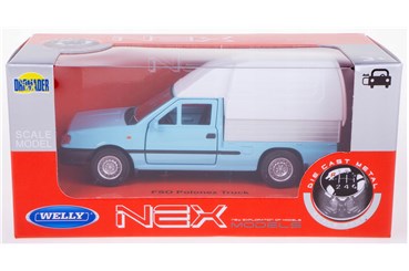WELLY 1:34 Polonez FSO Truck turkusowy