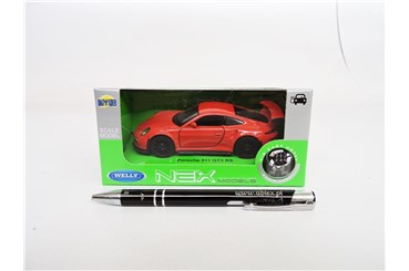 WELLY 1:34 Porsche 911 GT3 RS czerwone