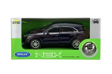WELLY 1:34 Porsche Cayenne Turbo granatowy