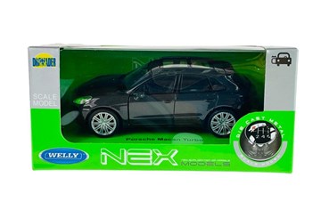 WELLY 1:34 Porsche Macan Turbo czarny