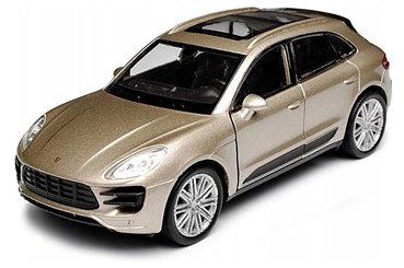 WELLY 1:34 Porsche Macan Turbo złoty