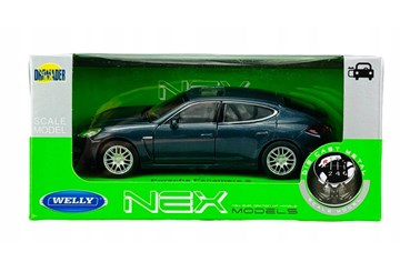 WELLY 1:34 Porsche Panamera S granatowe