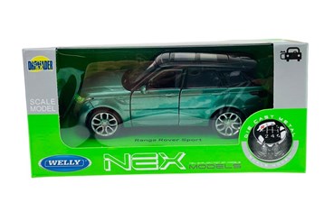 WELLY 1:34 Range Rover Sport zielony