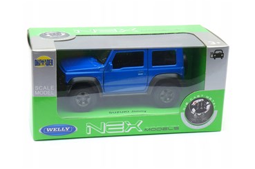 WELLY 1:34 Suzuki Jimny niebieski